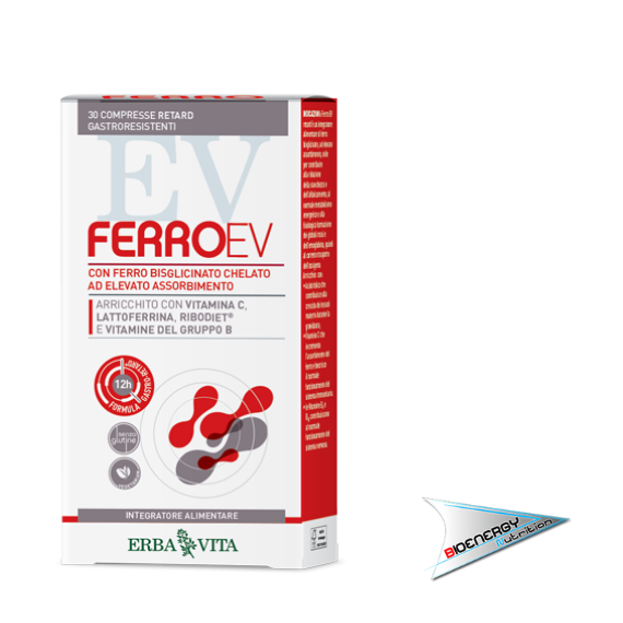 Erba Vita-FERRO EV RETARD (Conf. 60 cps)     